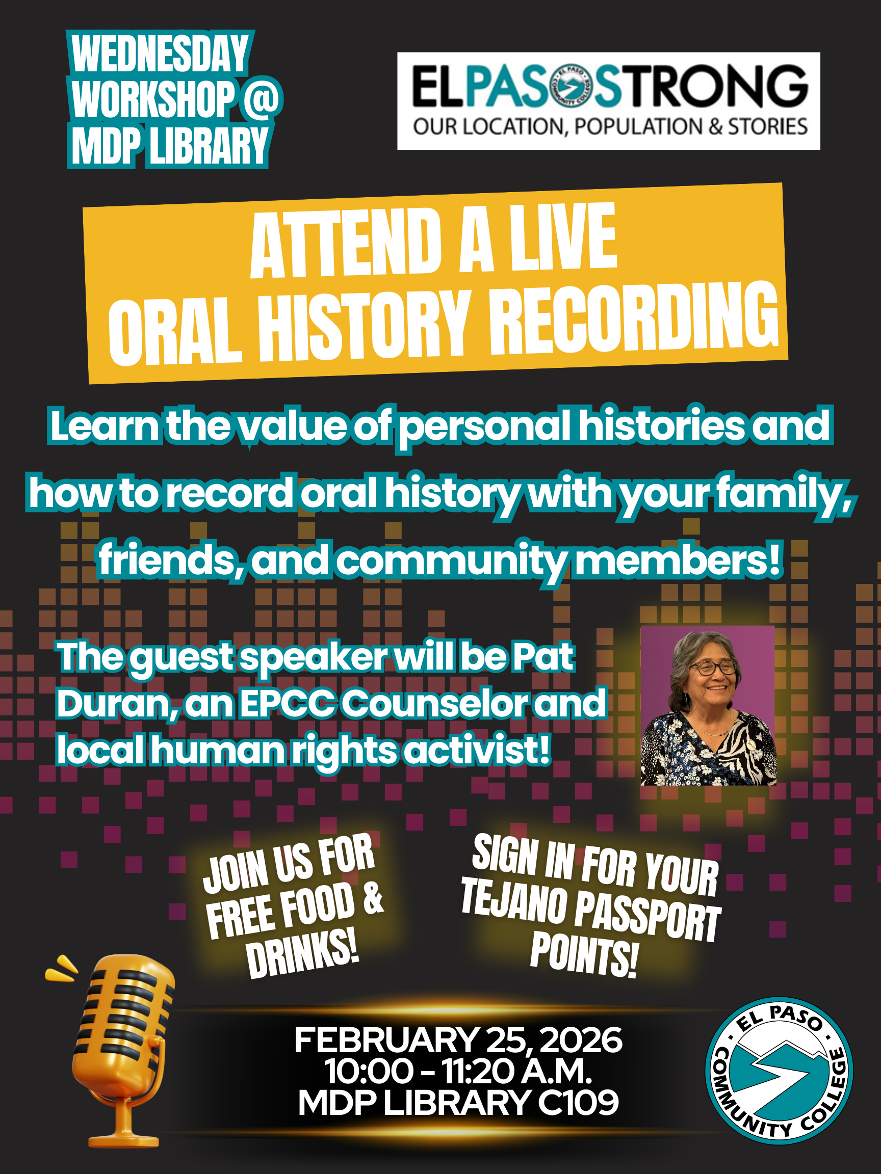 Events - Oral History Recording Workshop
