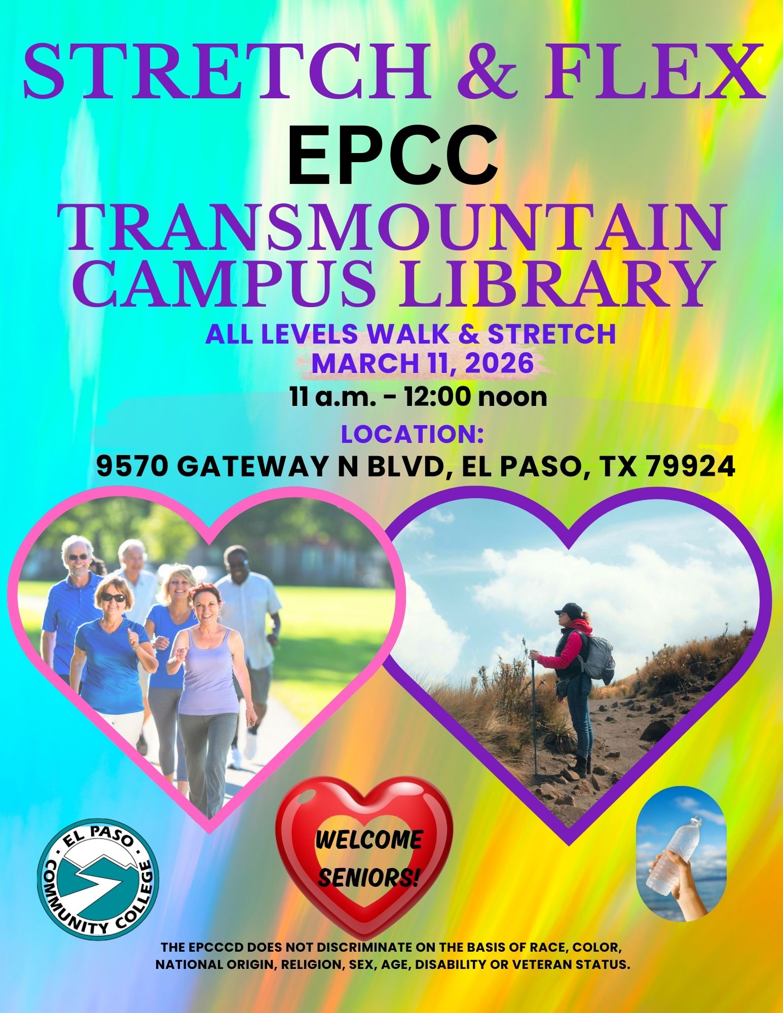 Epcc Library Events - Stretch & Flex
